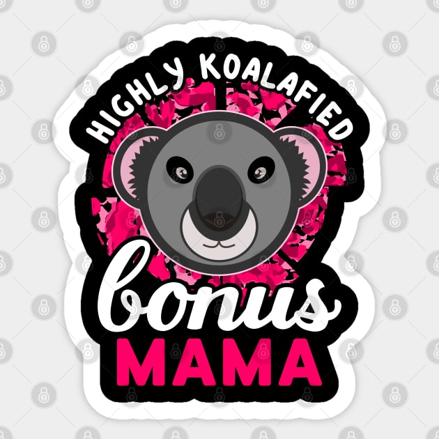 Koala Bear Highly Koalafied Bonus Mama Mothers Day Sticker by JaussZ